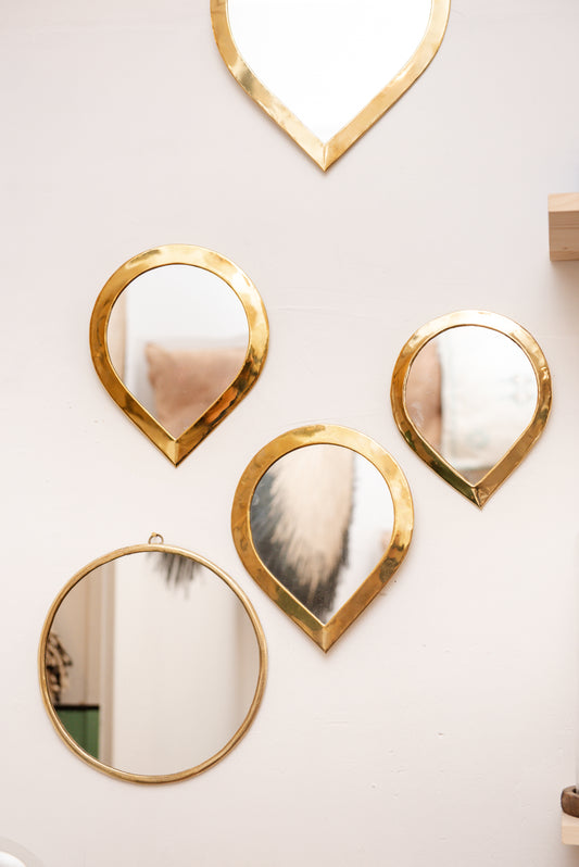 Miroir laiton Adèle - S