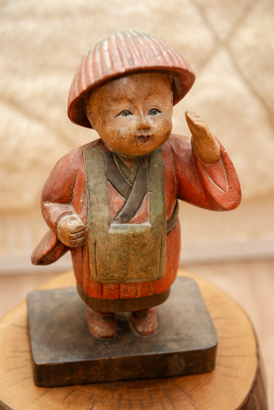 Sculpture bois Yen